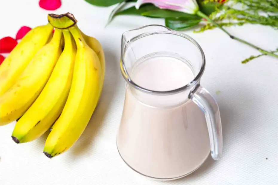 banana milk benefits
