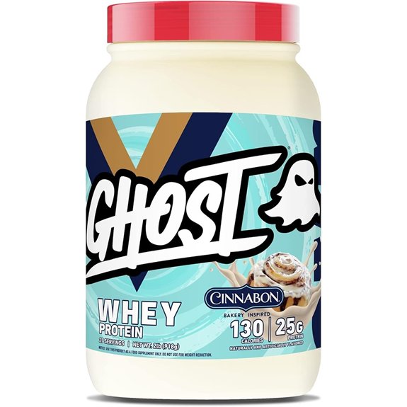 GHOST Whey Protein Powder Cinnabon Flavor (2LB)