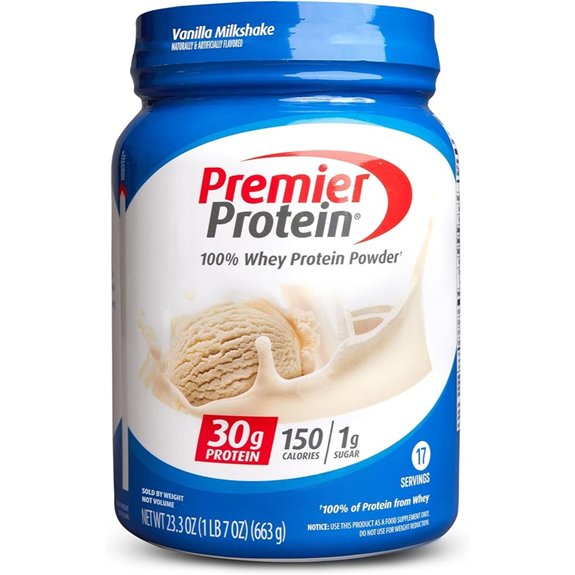Premier Protein Powder Vanilla Milkshake 30g Protein